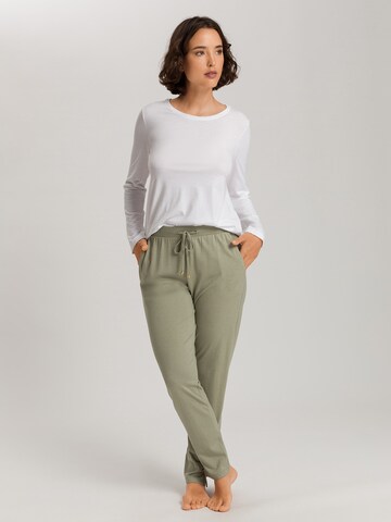 Hanro Pyjamahose ' Sleep & Lounge ' in Grün