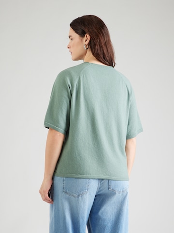 ONLY Carmakoma Svetr 'CARLOYAL' – zelená