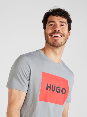 HUGO - Camisa 'Dulive222' em cinzento