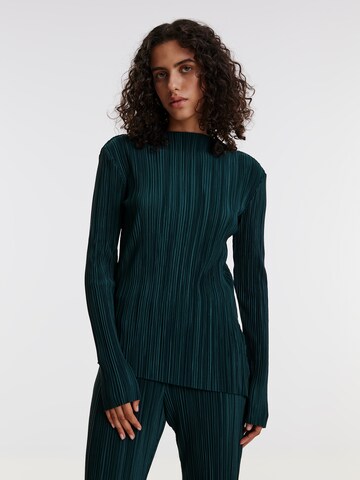 EDITED Shirt 'Rosabella' in Groen: voorkant