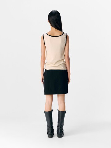OBJECT Top 'OBJJamie' in Beige