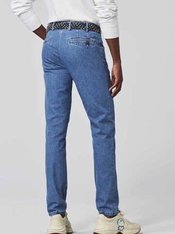 MEYER Slimfit Jeans in Blau