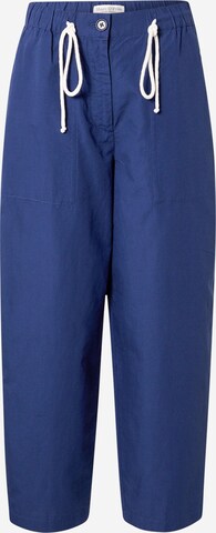 Marc O'Polo Loose fit Trousers in Blue: front