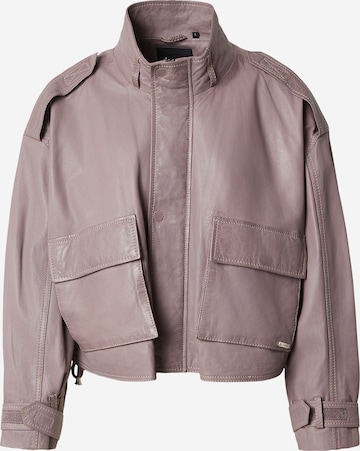 Maze Jacke in Lila: Vorderseite