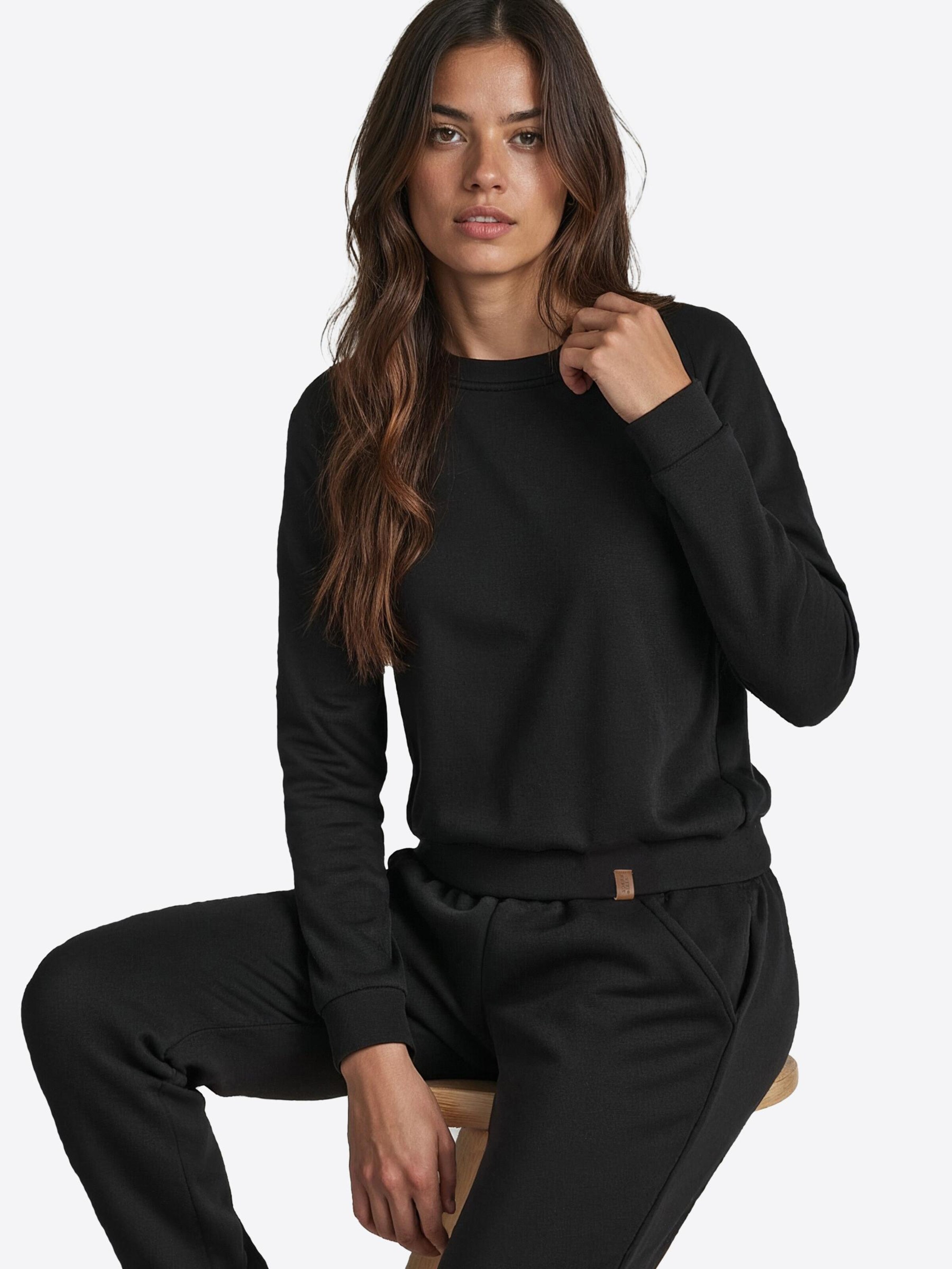Vivisence Sweatshirt '9004' in Black