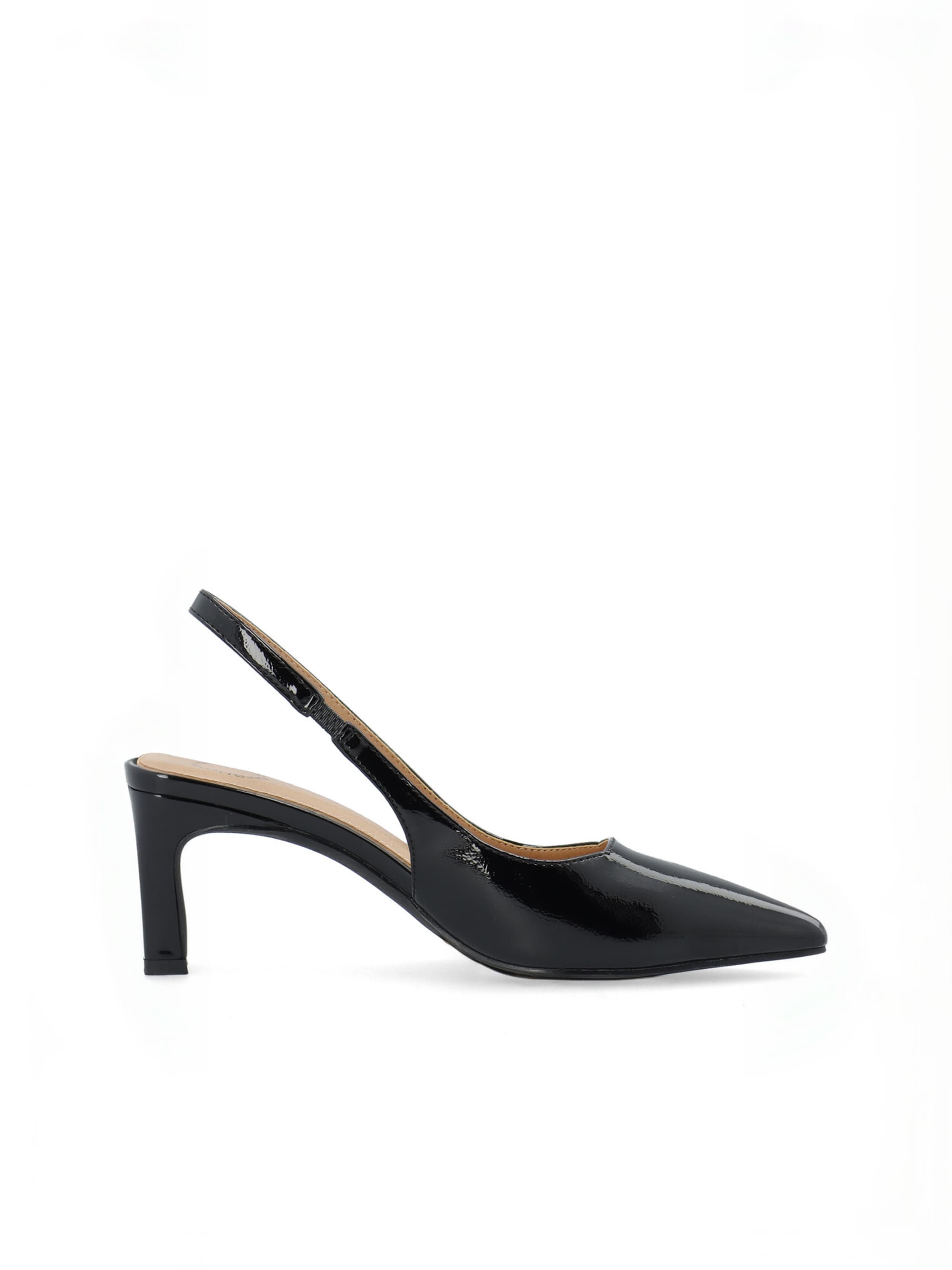 Ca'Shott - Zapatos con plataforma ' CASHELENE ' en negro: lado