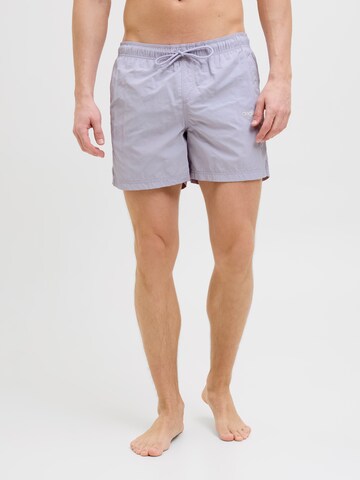 JACK & JONES - Bermudas 'JPSTNaxos' en lila: frente