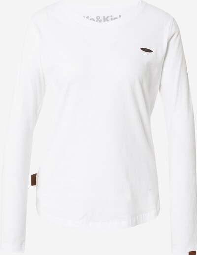 Alife and Kickin Shirt 'Lea' in de kleur Bruin / Zwart / Wit, Productweergave