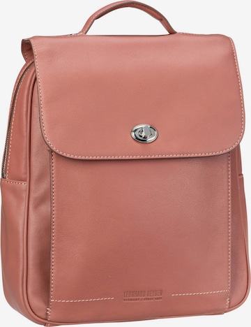 LEONHARD HEYDEN Rucksack 'Nizza' in Pink: Vorderseite