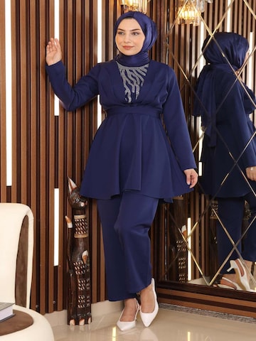 MODAMIHRAM Tunic in Blue