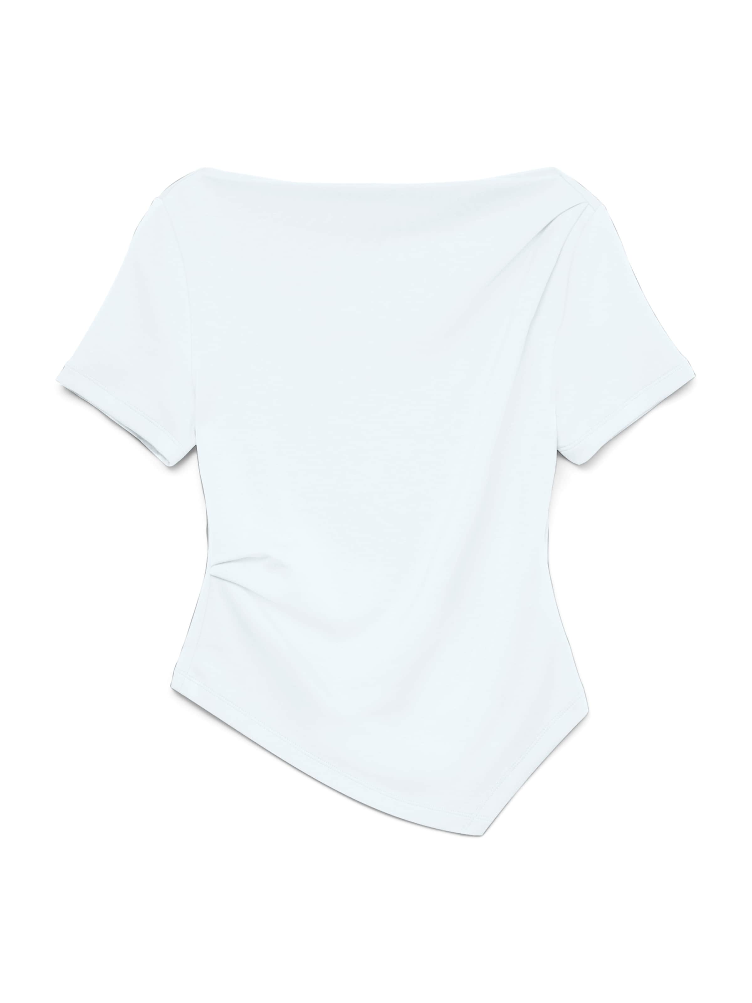 VERO MODA Тениска 'VMMILLE' в бяло: отпред