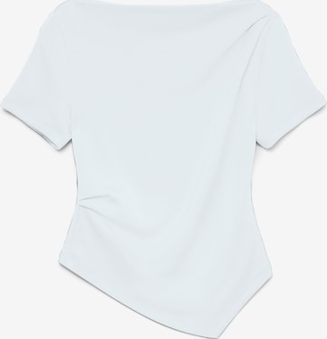 VERO MODA Тениска 'VMMILLE' в бяло: отпред