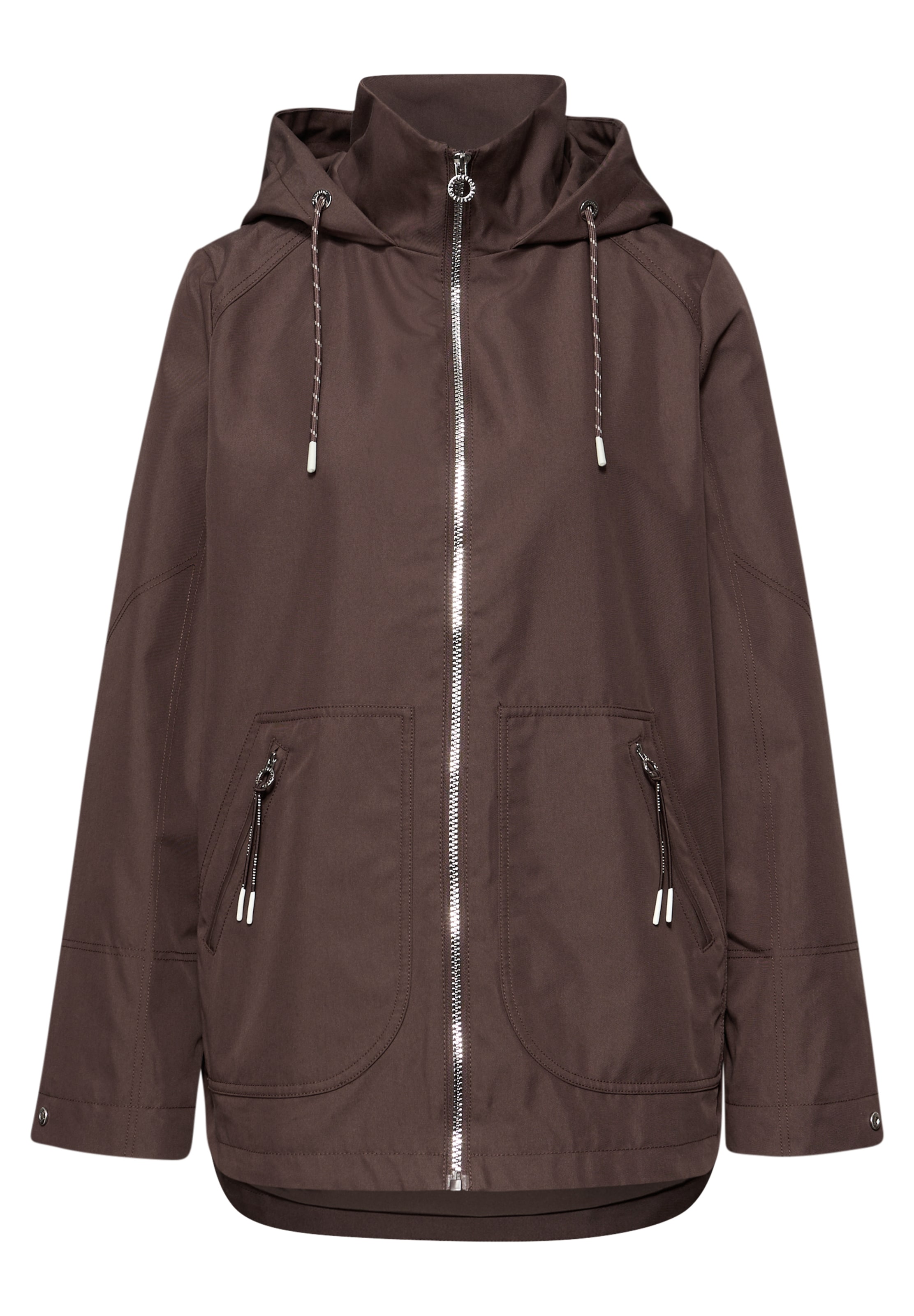 STREET ONE Parka in Braun: Vorderseite