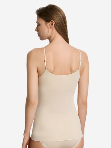 Hanro Undershirt 'Cotton Seamless' in Beige