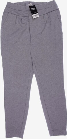 Cream Pants in M in Grey: front