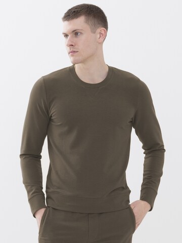 Sweat-shirt Mey en vert : devant