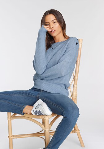 TAMARIS Sweater in Blue