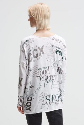 Soccx Oversized Sweater in White