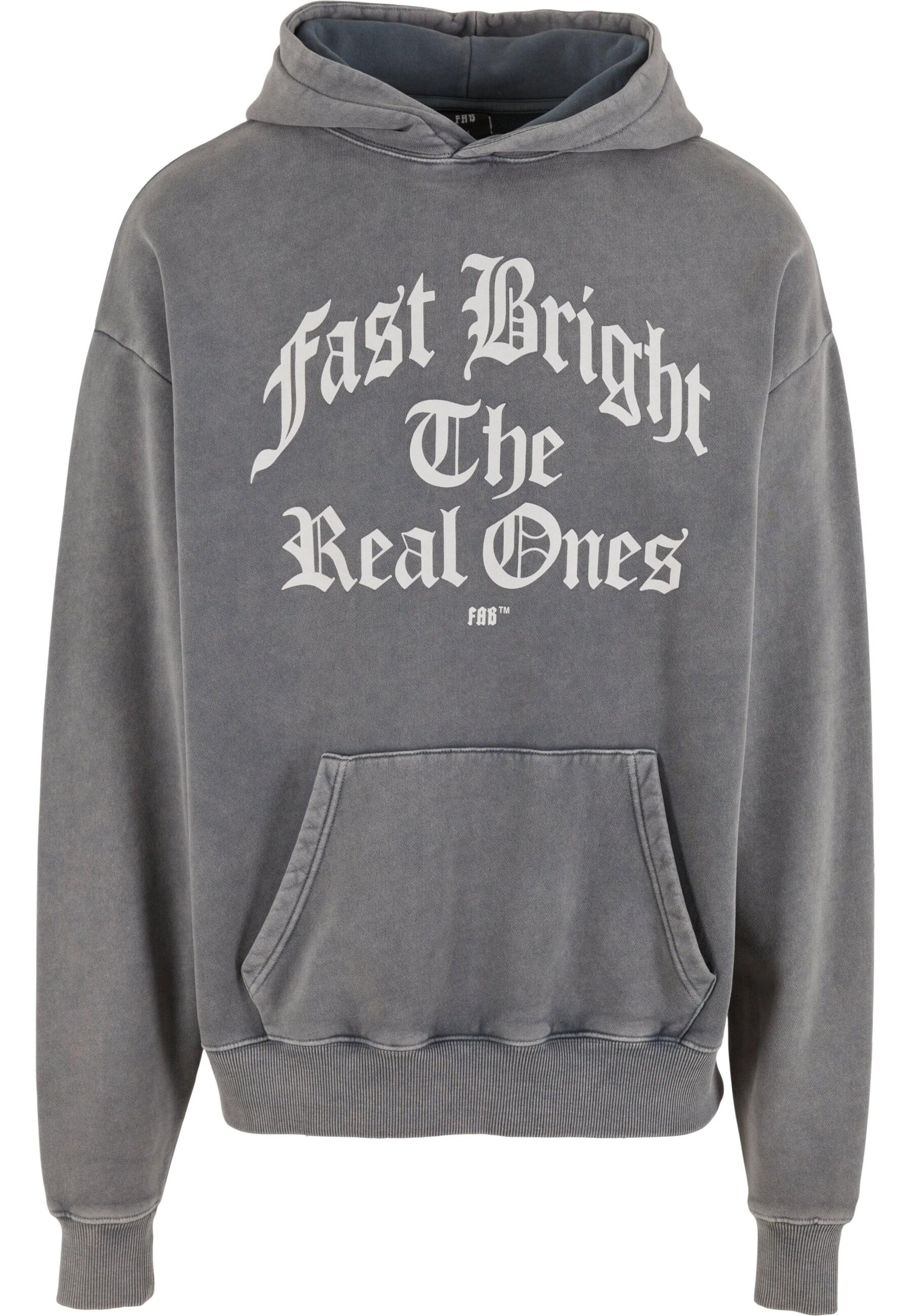 Fast & Bright Sweatshirt i grå: framsida