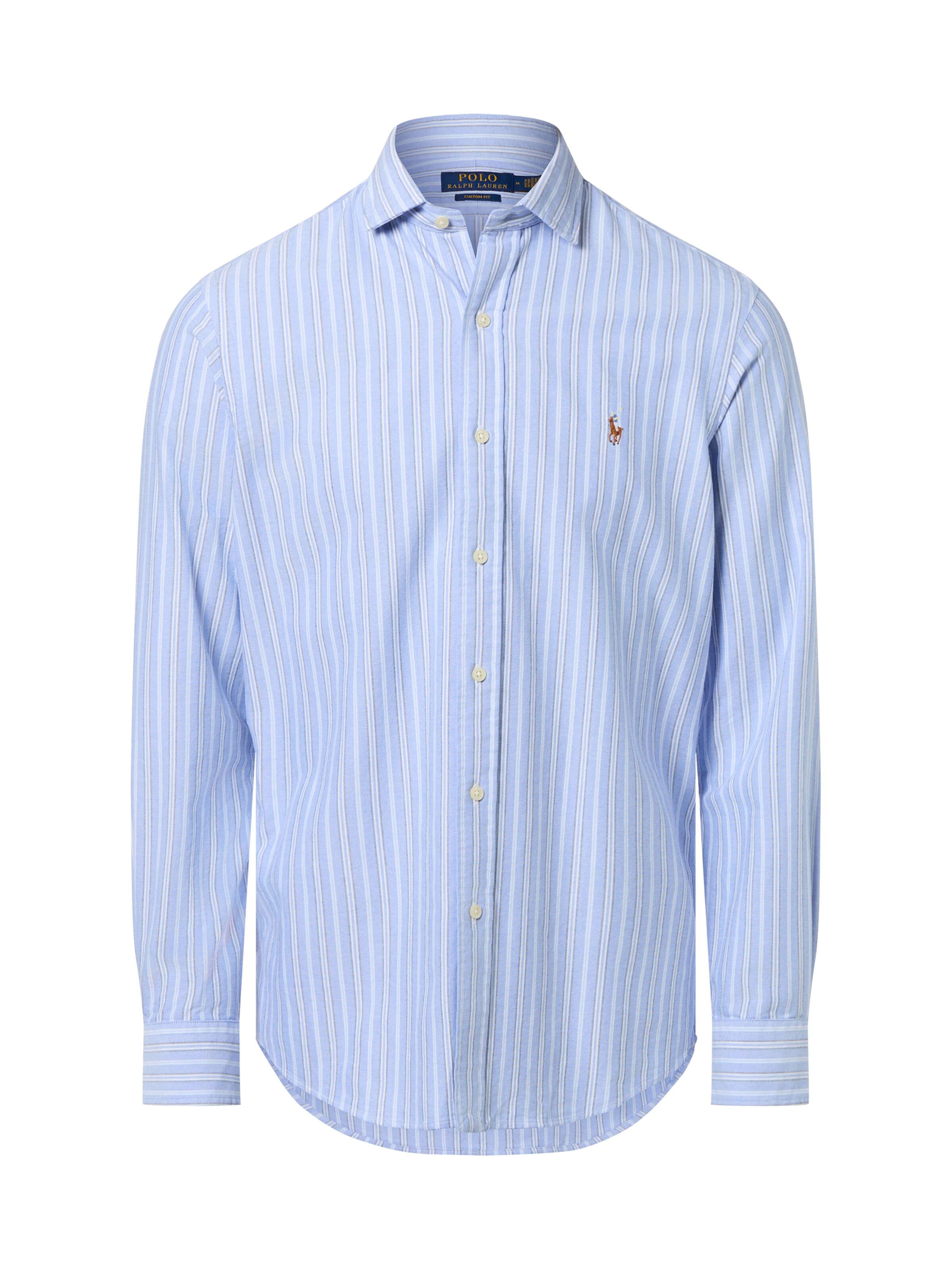 Polo Ralph Lauren Chemise en bleu clair / noir / blanc, Vue avec produit