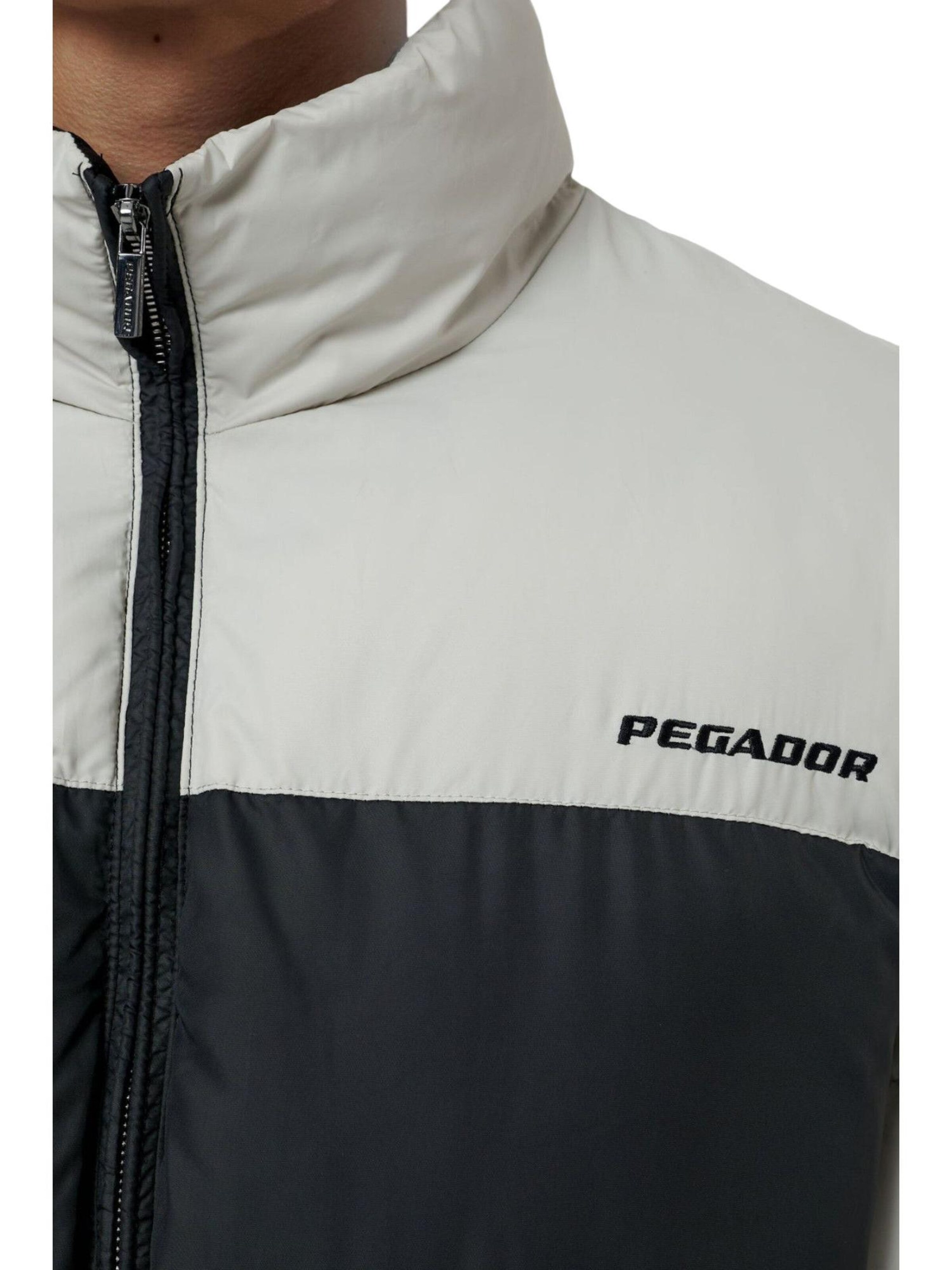 Pegador Winter Jacket 'Marrero Patchwork' in Black