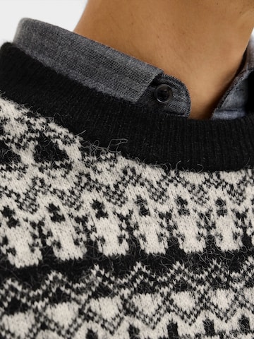 Pull-over 'JPRBLUMAX FAIRISLE' Jack & Jones Premium en noir