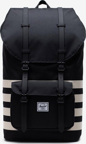 Herschel Rucksack 'Little America' in Schwarz: predná strana