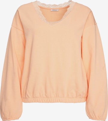 Orsay Sweatshirt 'Lacesweat' in Orange: front
