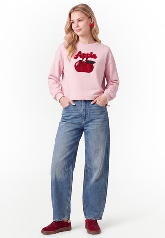 MYMO - Sweatshirt em rosa