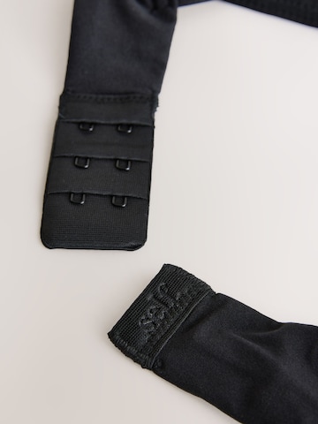 self. T-Shirt BH in Schwarz