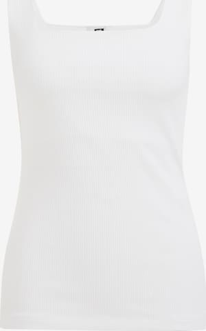 WE Fashion - Top em branco: frente