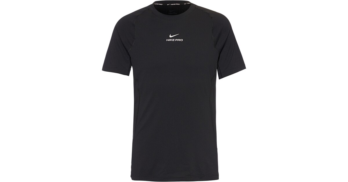 NIKE Tricou funcțional 'NPT' pe Negru | ABOUT YOU