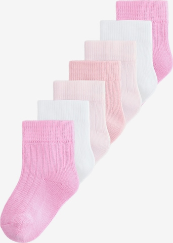 Chaussettes Next en rose : devant