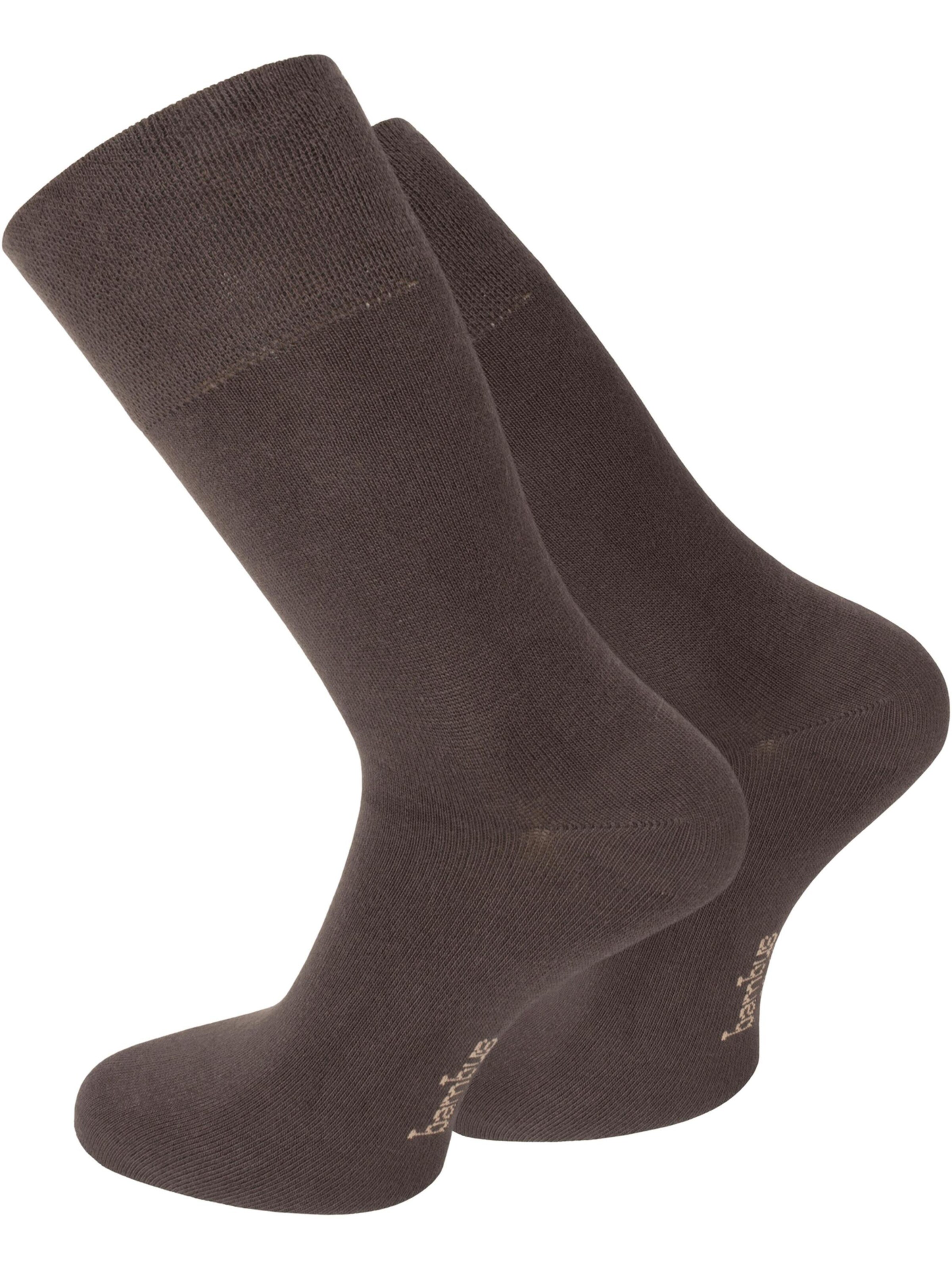 Chaussettes normani en marron