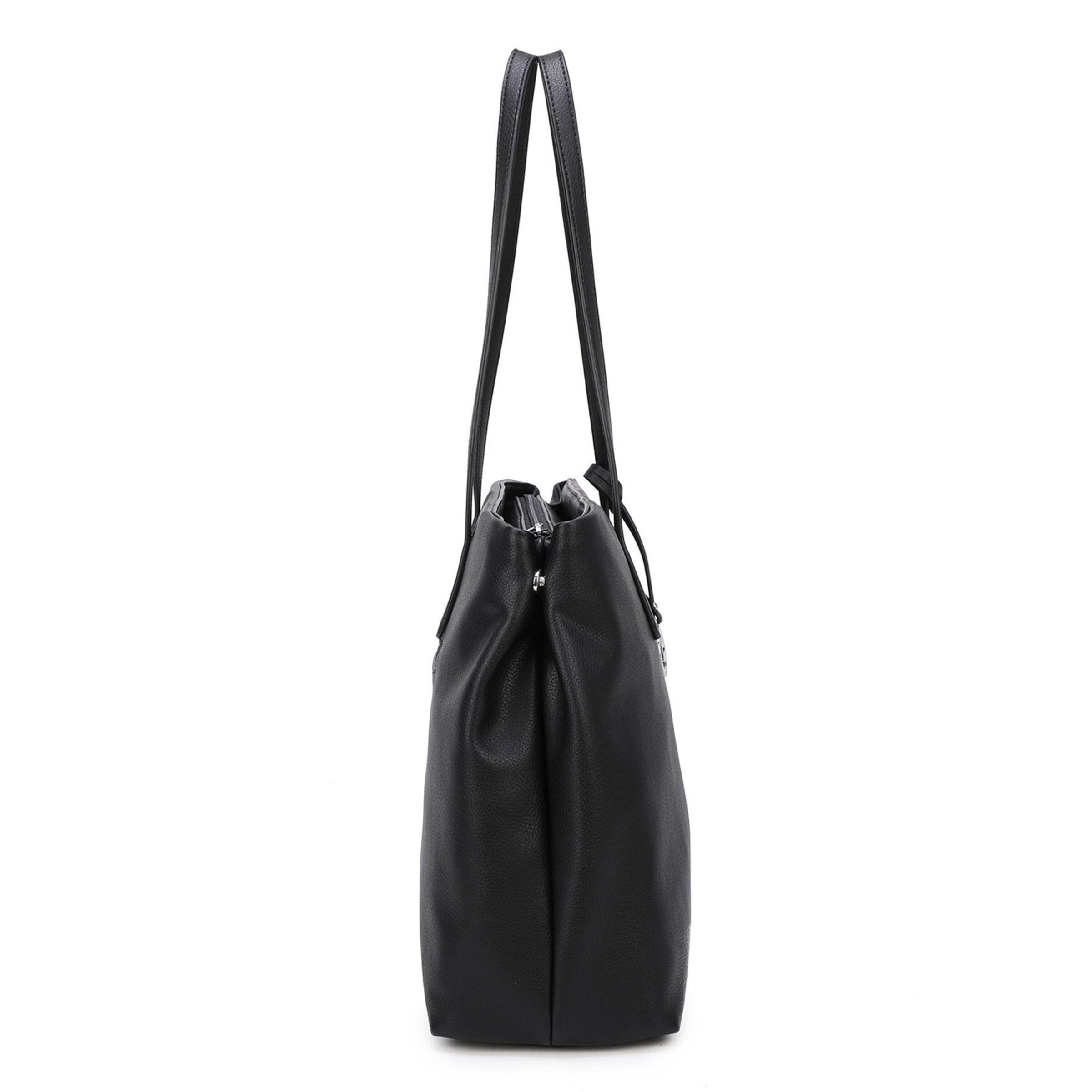 L.CREDI Shopper 'Polly' in Schwarz