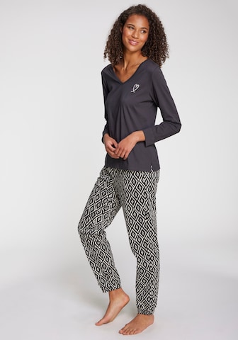 VIVANCE Pyjamahose 'Dreams' in Schwarz