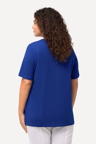 T-shirt Ulla Popken en bleu