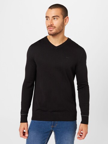 MEXX Pullover 'SEAN' in Schwarz: predná strana