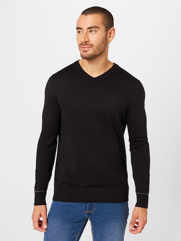 MEXX Sweater 'SEAN' in Black: front
