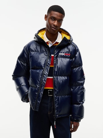 Tommy Jeans - Casaco de inverno 'Alaska' em azul: frente