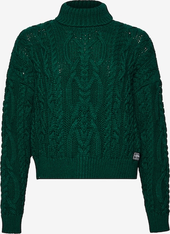 Superdry Sweater in Green: front