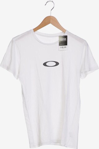 OAKLEY T-Shirt M in Weiß: predná strana