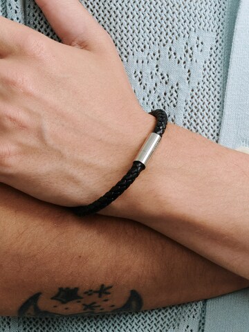 timi of sweden Bracelet 'Oliver' in Black: front