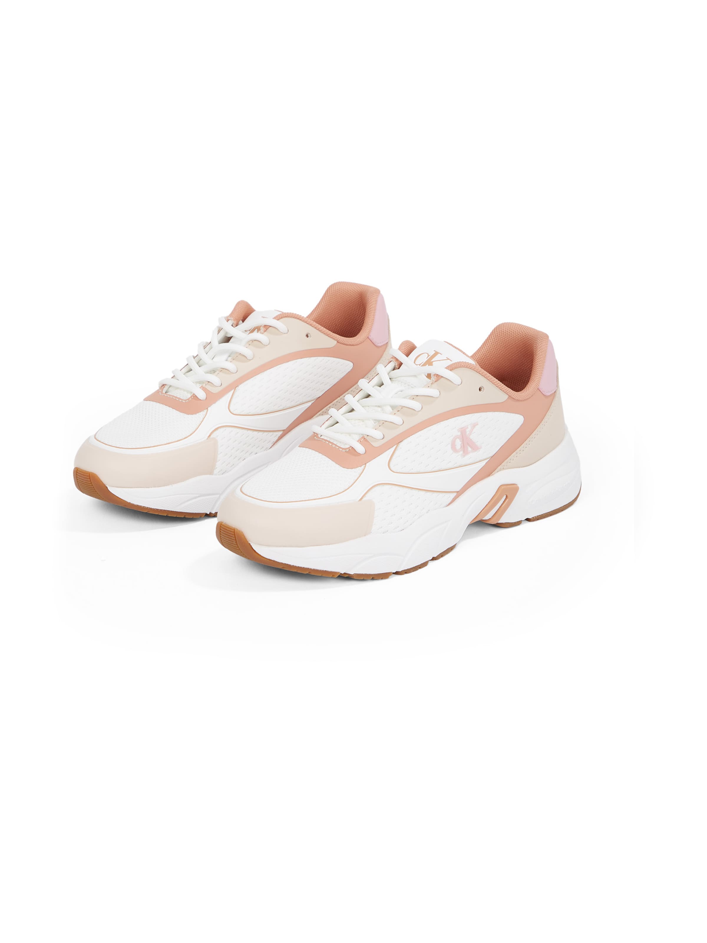 Calvin Klein Låg sneaker 'RETRO TENNIS' i vit: framsida