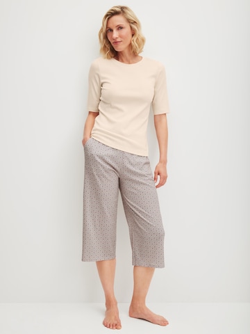 Camicia da notte 'Favourites Arts' di CALIDA in beige