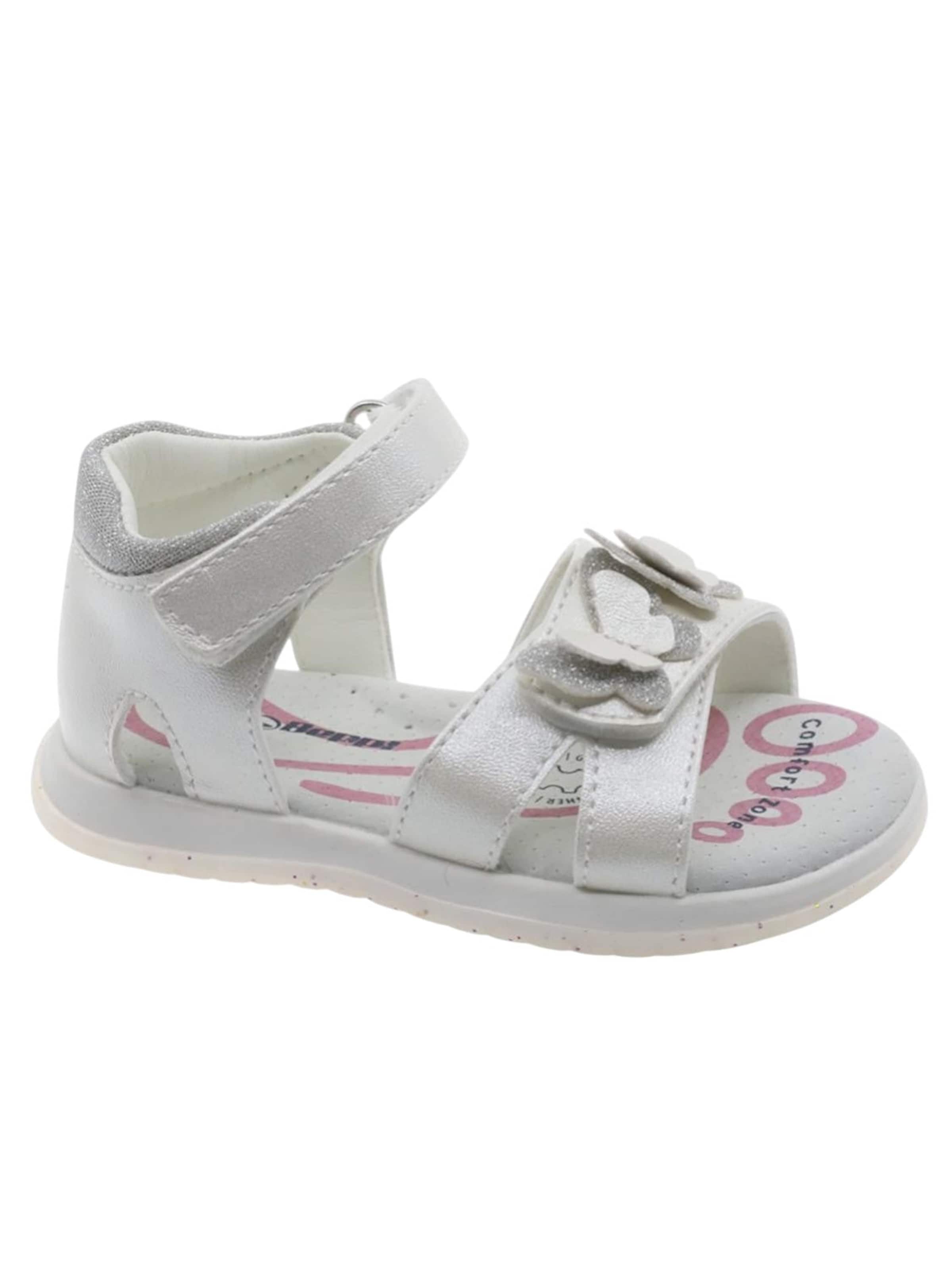 Beppi Sandale 'Casual Sandal'‌ in Weiß: Vorderseite