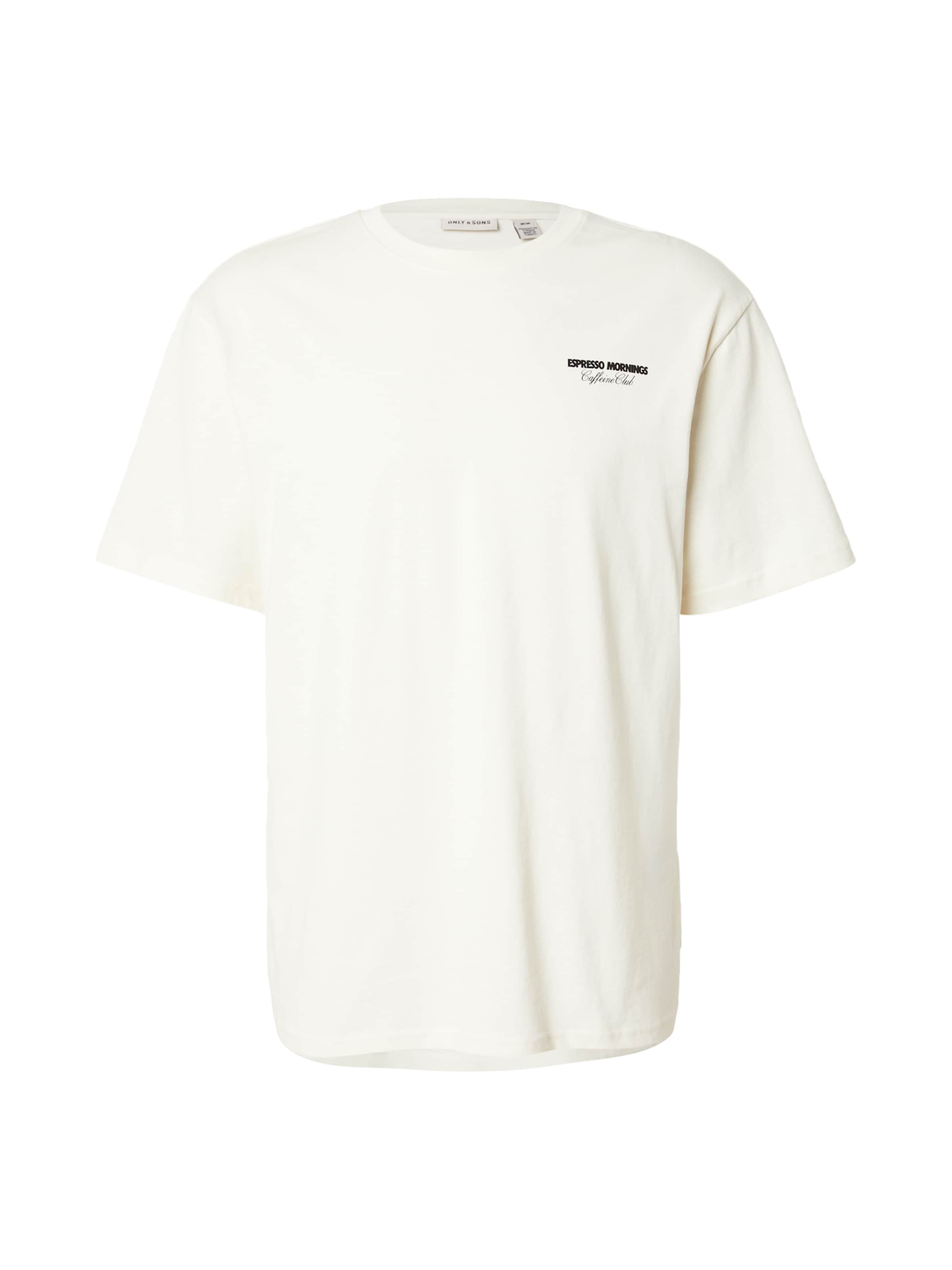 Only & Sons - Camiseta 'ONSCAP' en blanco: frente