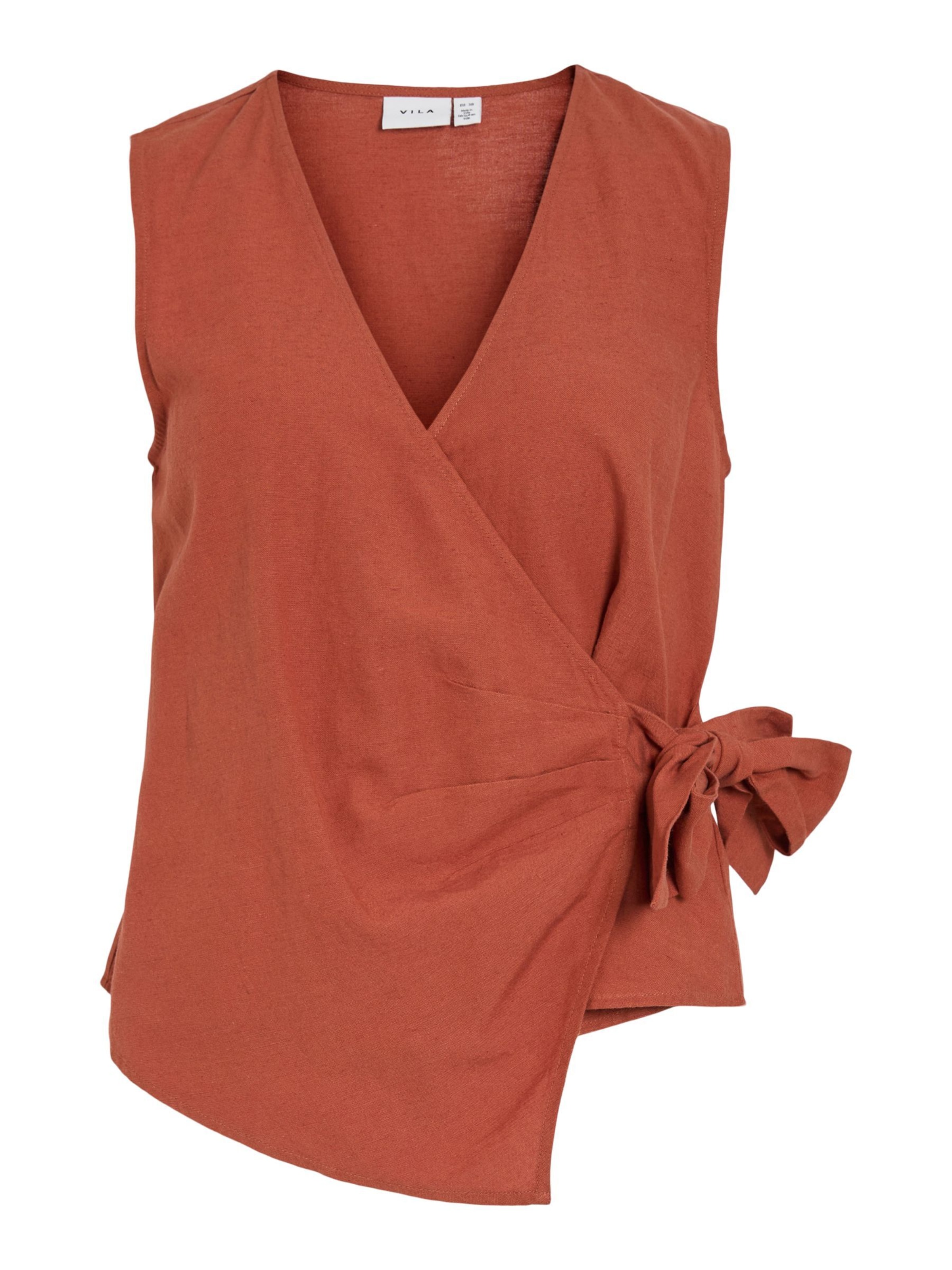 Haut 'VIPrisilla' VILA en rouge : devant