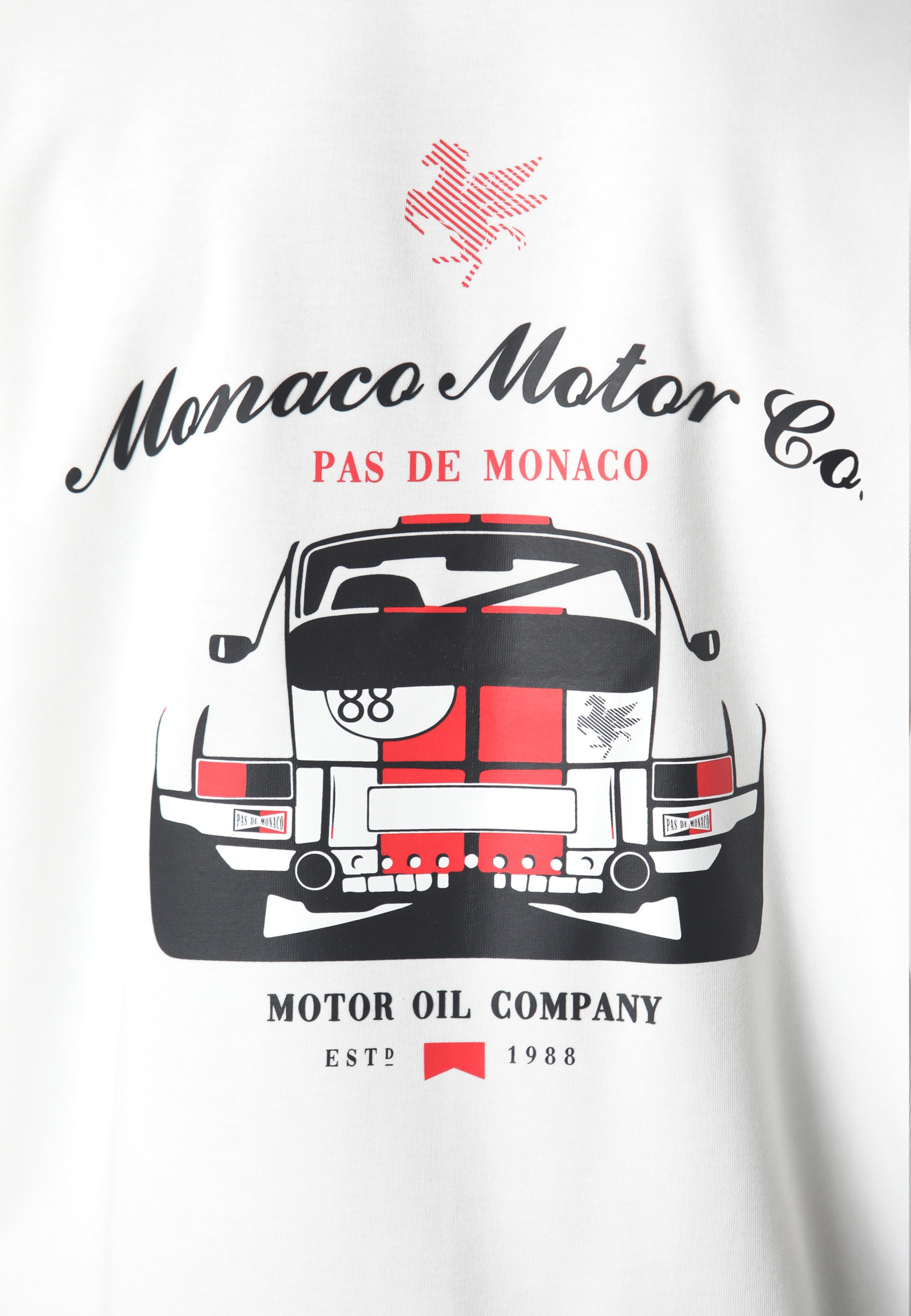 Pas De Monaco Shirt in Wit: terug
