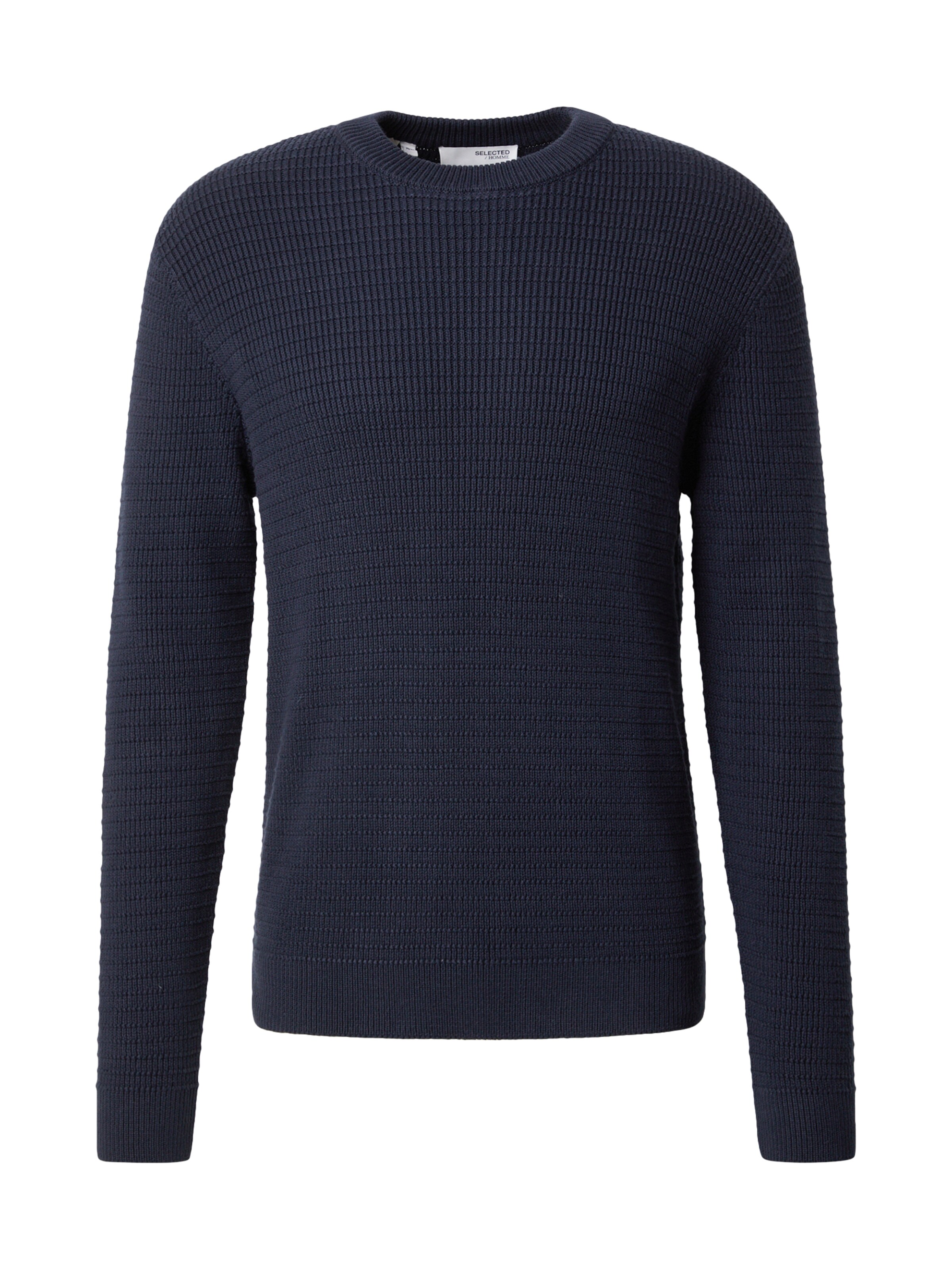 Pullover 'SLHTheo' di SELECTED in blu: frontale